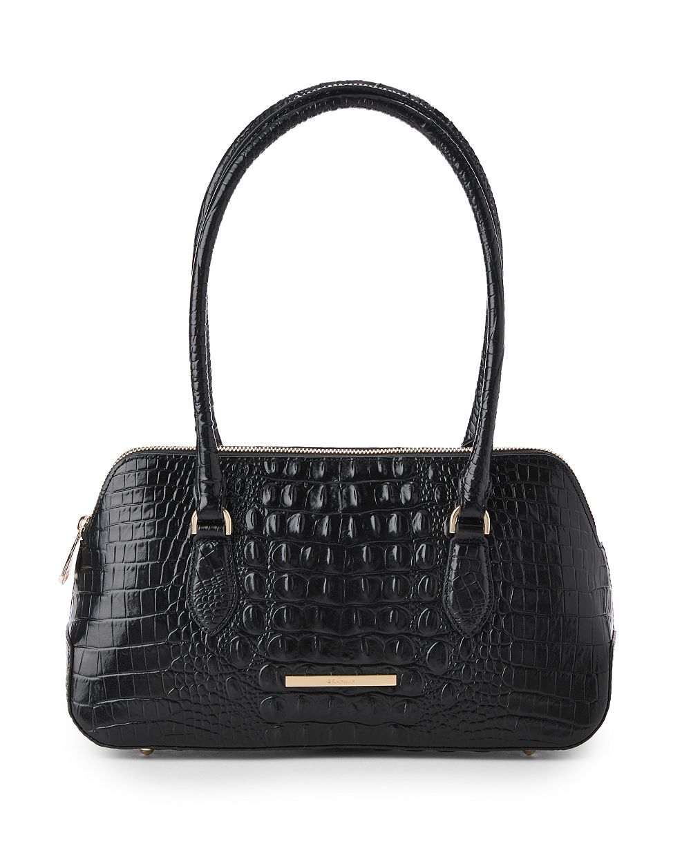 Brahmin Jennifer Melbourne Medium Leather Satchel Bag