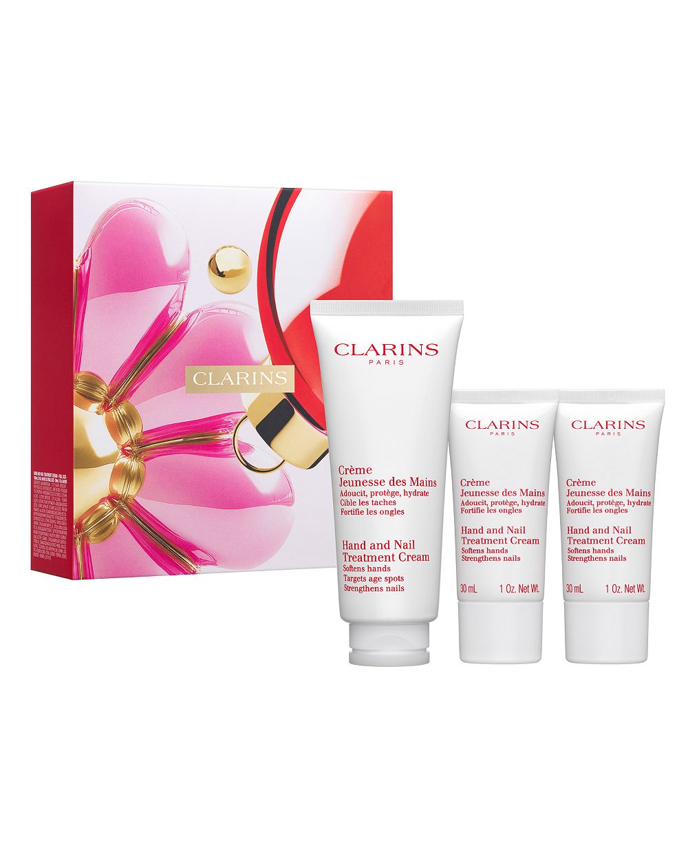 Подарочный набор Clarins из 3 средств для ухода за руками и ногтями