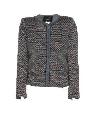 Pre-Owned Isabel Marant Women's Patterned Lurex Knit Jacket