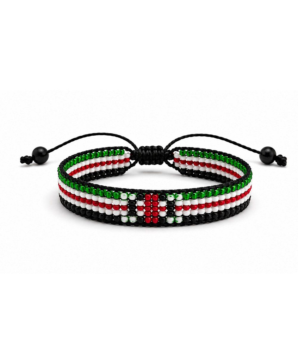 SAWA SAWA Kenya Heartbeat Handmade Beaded Bracelet