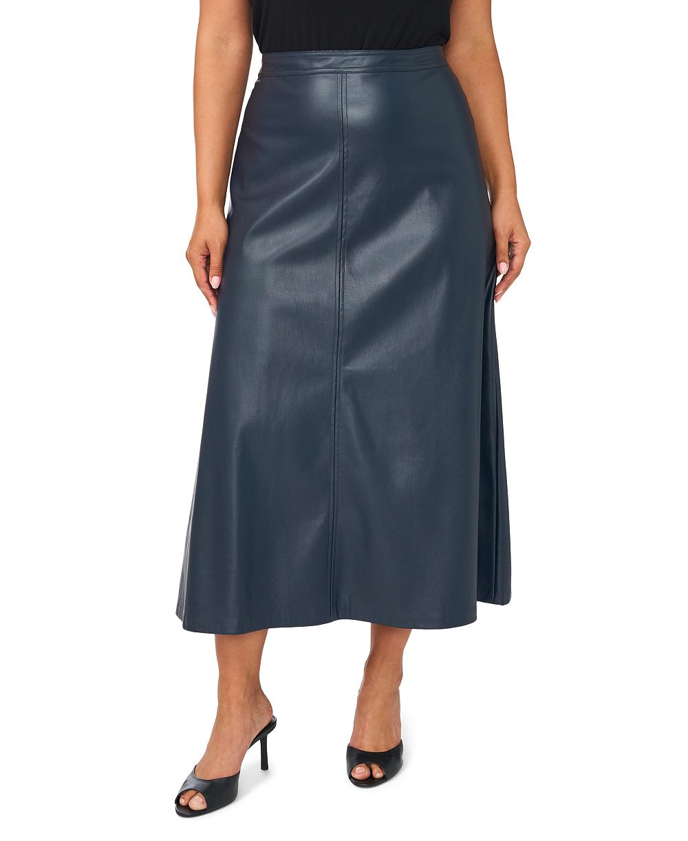 Vince Camuto Plus Size High-Waisted Maxi A-Line Skirt
