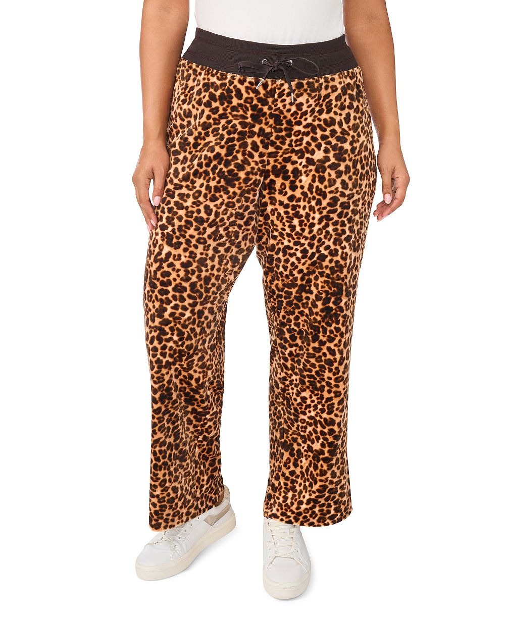 Vince Camuto Plus Size Straight-Leg Drawstring Lounge Pants