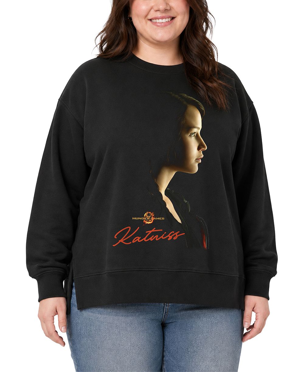 Hybrid Apparel Plus Size Katniss Portrait флисовый свитшот