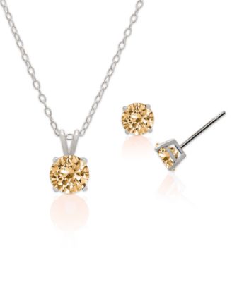 Silver/Citrine