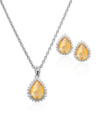 Silver/Citrine