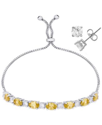 Silver/Citrine