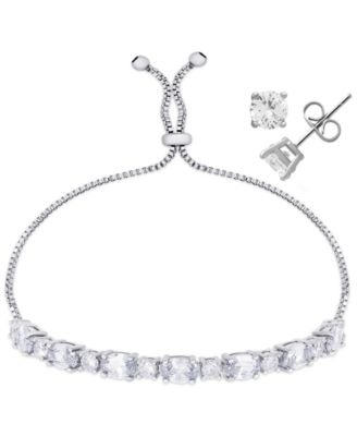 Silver/Cubic Zirconia