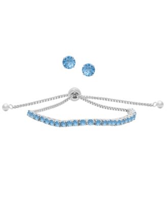 Silver/Blue Topaz