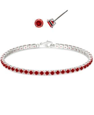 Silver/Garnet