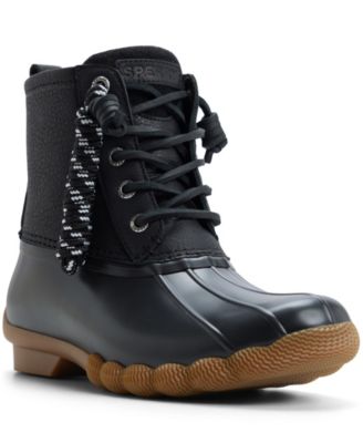 Sperry Women's Saltwater Lace-Up Duck Booties