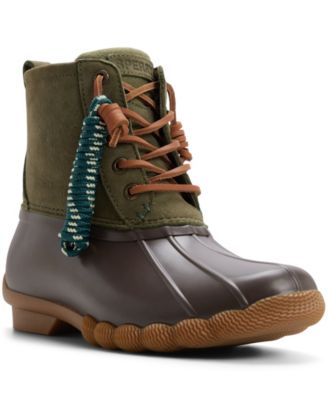 Sperry Женский Saltwater Lace-Up Duck Booties
