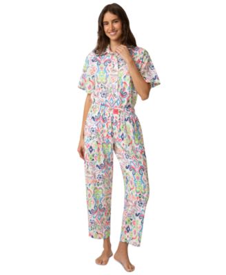 Hue Women's Poplin Pajama Top