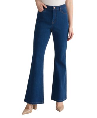 Женские джинсы Jones New York High-Rise Bootcut Cotton-Blend