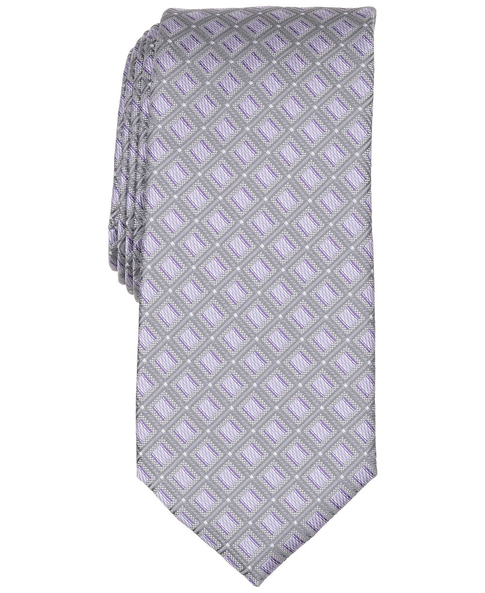 Perry Ellis мужские классические сетчатые галстуки Machin