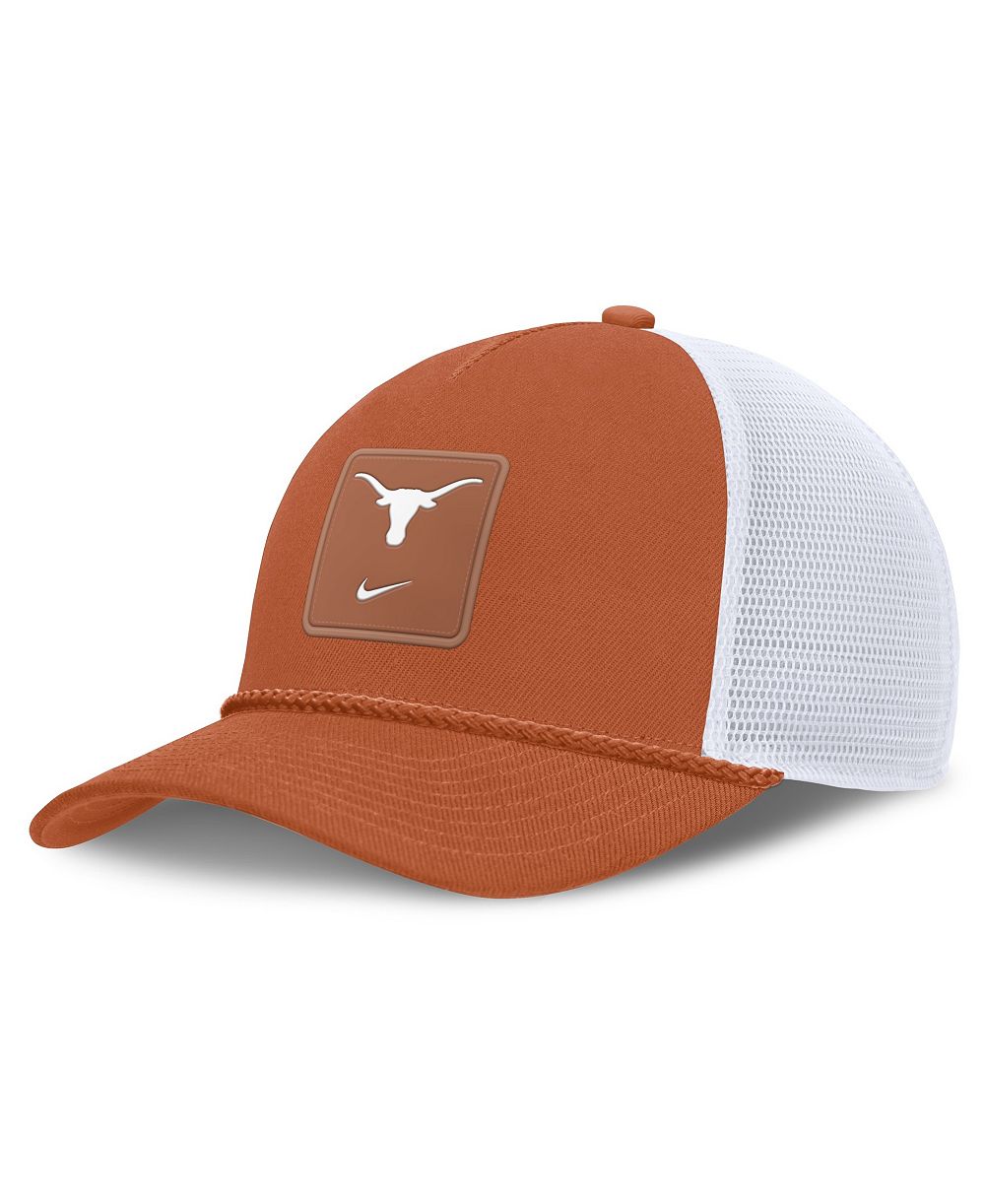 Мужская и женская регулируемая кепка Nike Texas Longhorns Orange
