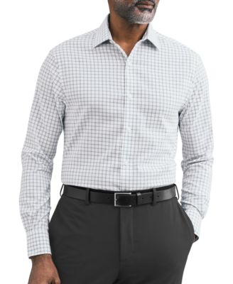 Tommy Hilfiger Men's TH Flex Regular-Fit Spread-Collar Dress Shirt