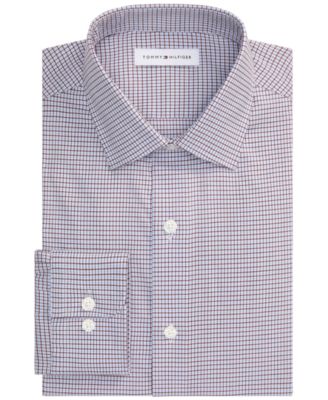 Мужская рубашка Tommy Hilfiger Slim-Fit из стрейч-твилла