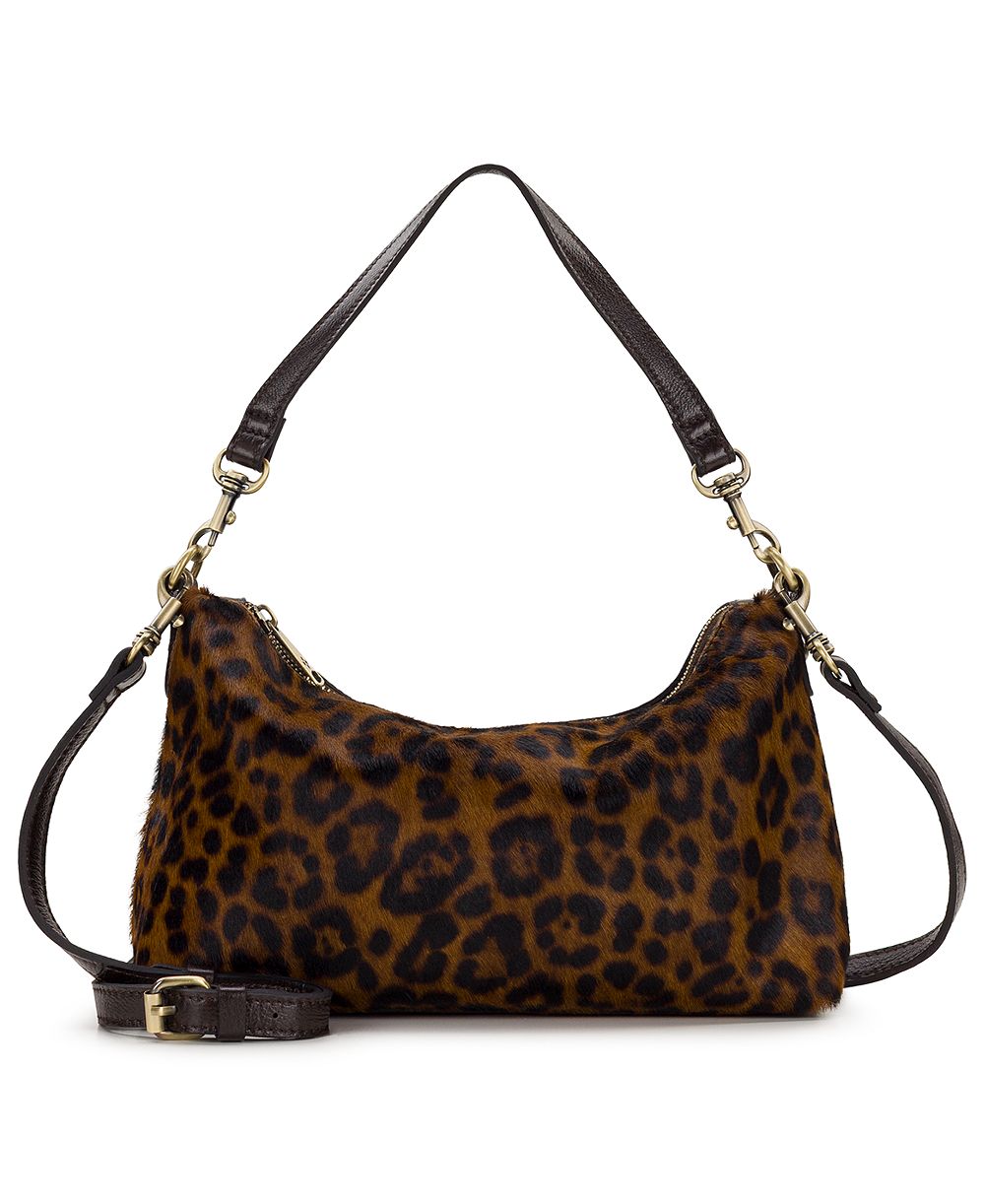 Patricia Nash Kolena Medium Leopard Crossbody Handbag