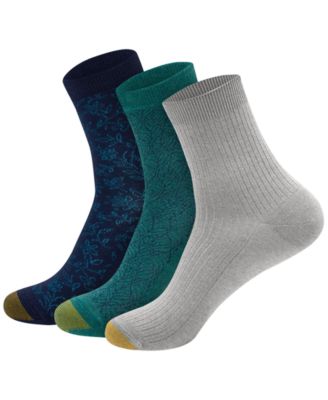 Gold Toe женские носки с отворотом и усиленным мыском, 6 шт