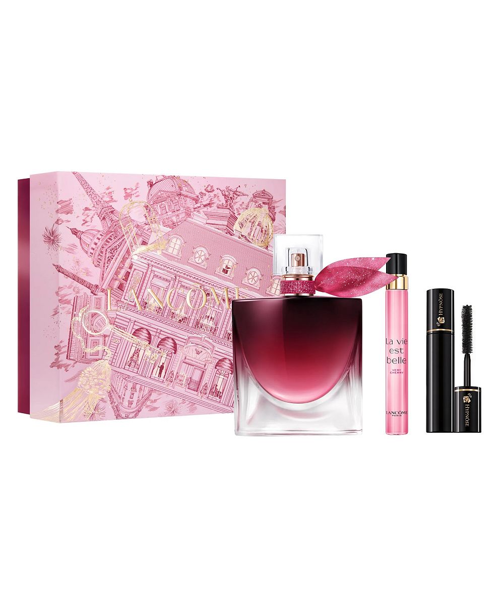 Подарочный набор Lancôme из 3 предметов: La Vie Est Belle L'Elixir Very Cherry и тушь Hypnôse Drama