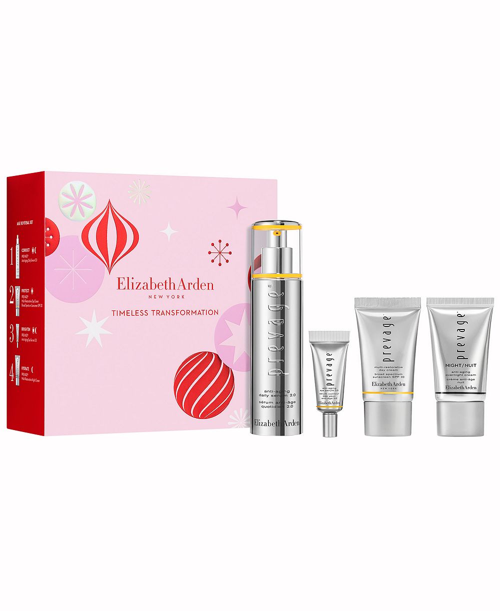 Праздничный подарочный набор Elizabeth Arden PREVAGE Timeless Transformation, 4 предмета