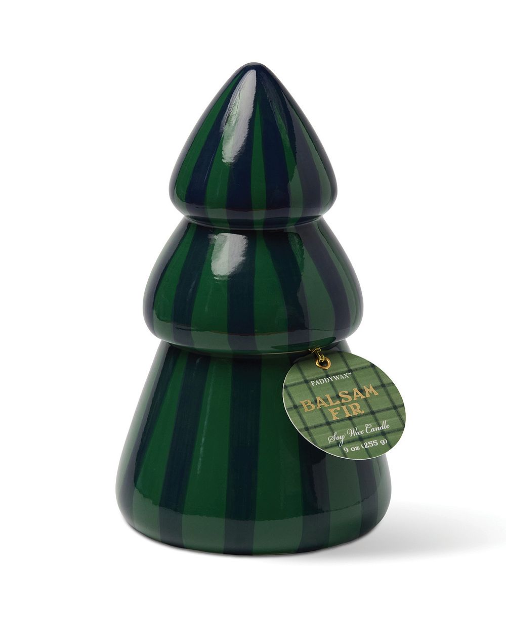 Свеча-елка Paddywax Balsam Fir Holiday Cabana, 4,2"