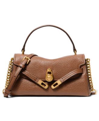 Маленькая сумка-кроссбоди michael michael kors hamilton moderne с клапаном и верхней ручкой