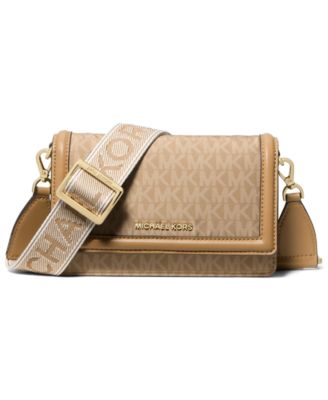 Сумка-кроссбоди MICHAEL Michael Kors Jet Set Mini с плетеным ремешком для телефона