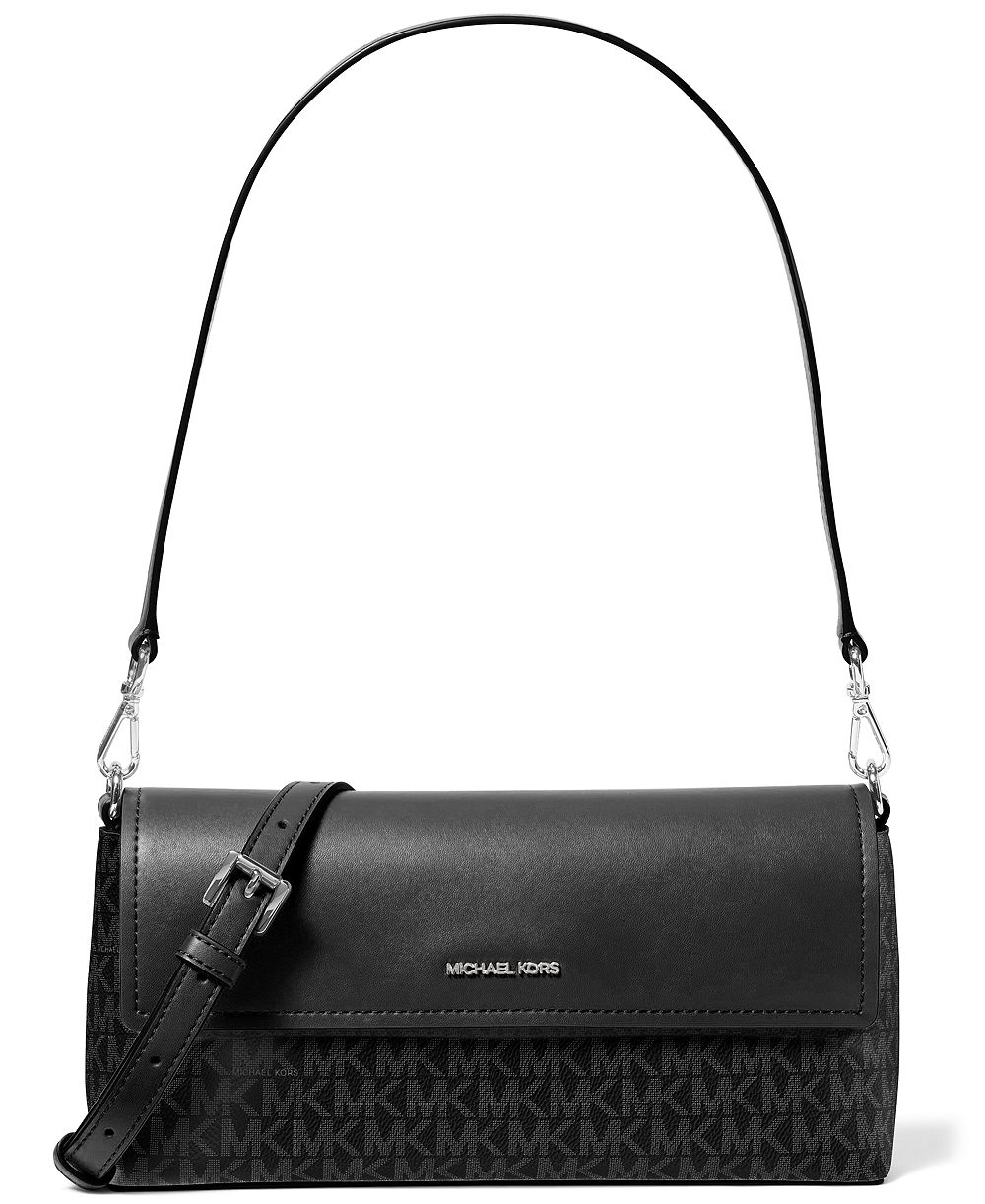 Michael Kors Nabela Small Convertible Pouchette Crossbody Handbag