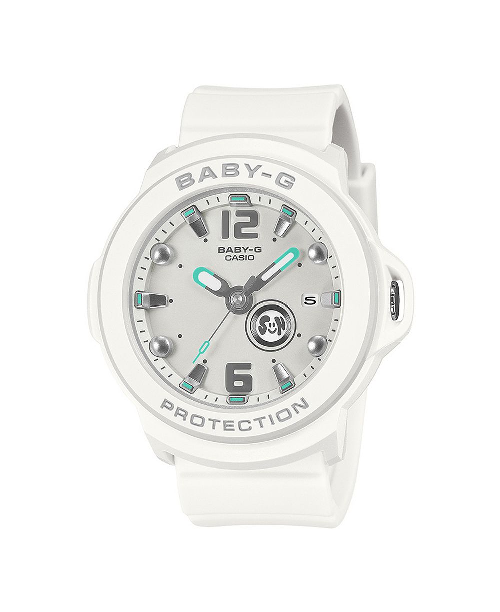 Женские часы G-Shock Baby-G White Resin Analog 42.4mm