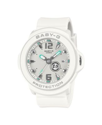 Женские часы G-Shock Baby-G White Resin Analog 42.4mm
