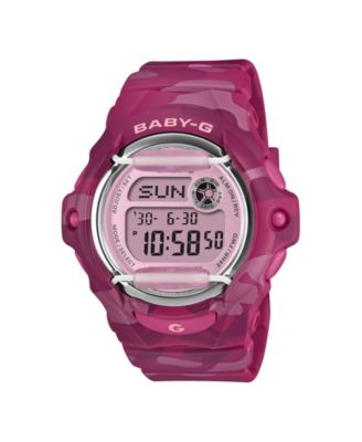 G-Shock Baby-G Women's Pink Resin Digital Watch 42.6mm