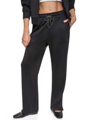 DKNY брюки с широкими штанинами и шнуровкой для женщин