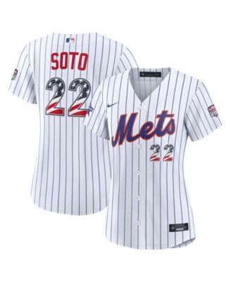 Женская джерси Nike 2026 All-Star Edition Stars Stripes New York Mets Juan Soto White Stadium
