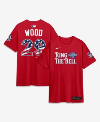 Nike Men's 2026 All-Star Game National League James Wood Red Name & Number T-Shirt