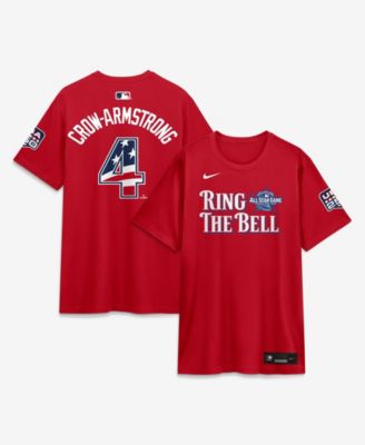 Мужская футболка Nike 2026 All-Star Game National League Pete Crow-Armstrong Red Name & Number