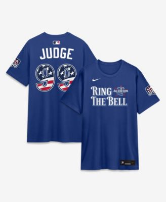 Nike Men's 2026 All-Star Game American League Aaron Judge Rush Blue Name & Number T-Shirt