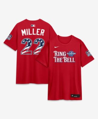 Мужская футболка Nike Red Mason Miller 2026 All-Star Game National League Name & Number