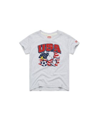 Детская футболка Homage Gray USMNT Peanuts Snoopy Tri-Blend