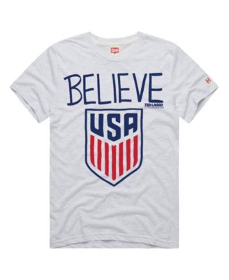 Homage Мужская и Женская серая футболка USMNT