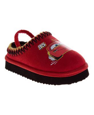 Disney Toddler Boy's (5-12) Cars Lightning Slippers Soft, Cozy, and Comfortable Footwear