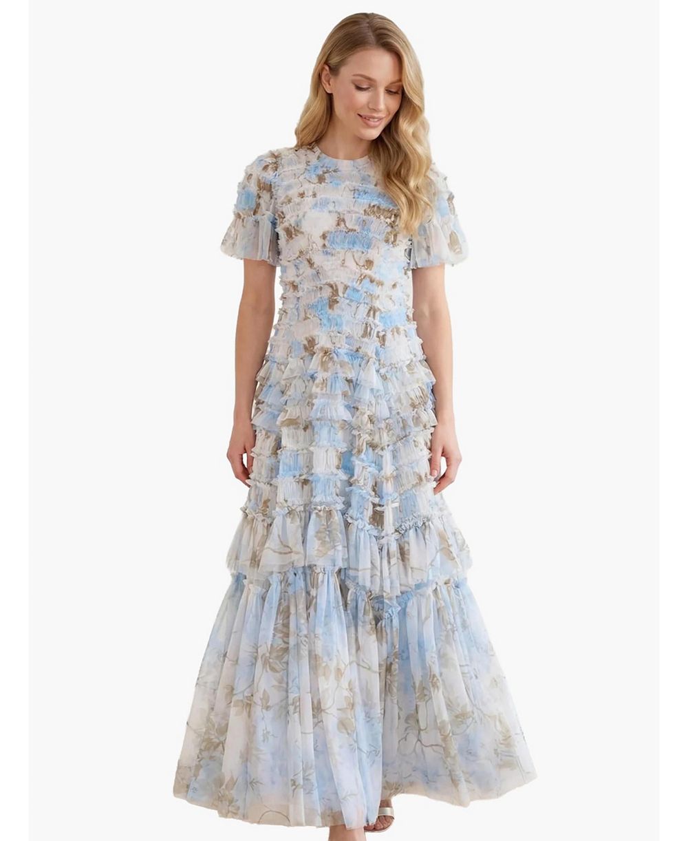 Женское вечернее платье Needle & Thread Women's Wisteria Valentine Ruffle Gown