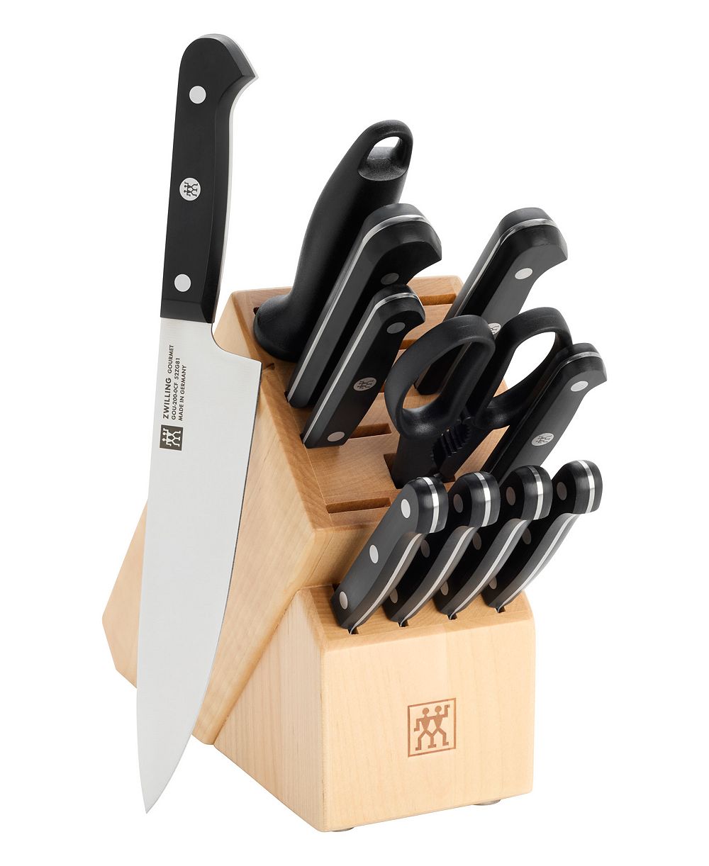 ZWILLING Gourmet 12-Piece Knife Block Set