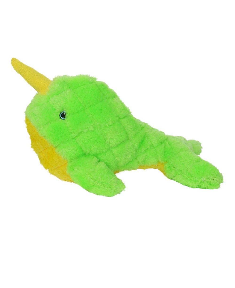 Mighty Arctic Narwhals игрушка для собак Durable Plush Squeaky Dog Toy