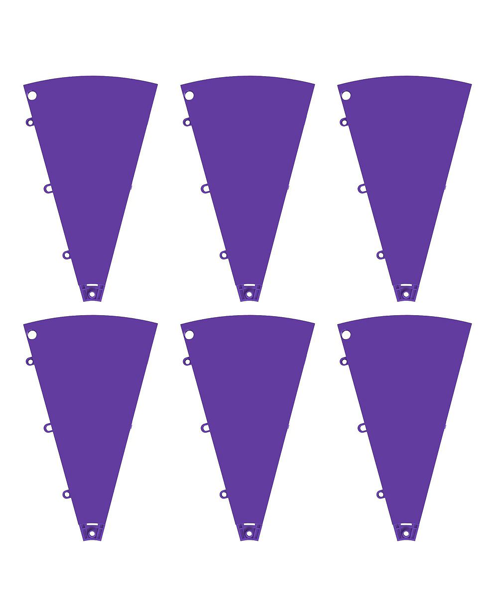 WinSpin 6 панелей для колеса фортуны, фиолетовые, для модульного колеса 24"