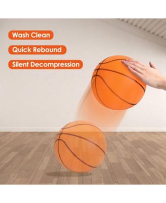 ZENY бесшумный тренировочный мяч из высокоплотной пены, Silent Basketball