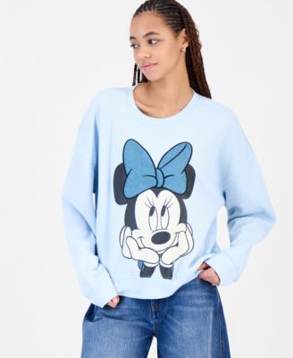 Grayson Threads, The Label Детский флисовый свитшот с аппликацией «Minnie Bow» и графическим принтом