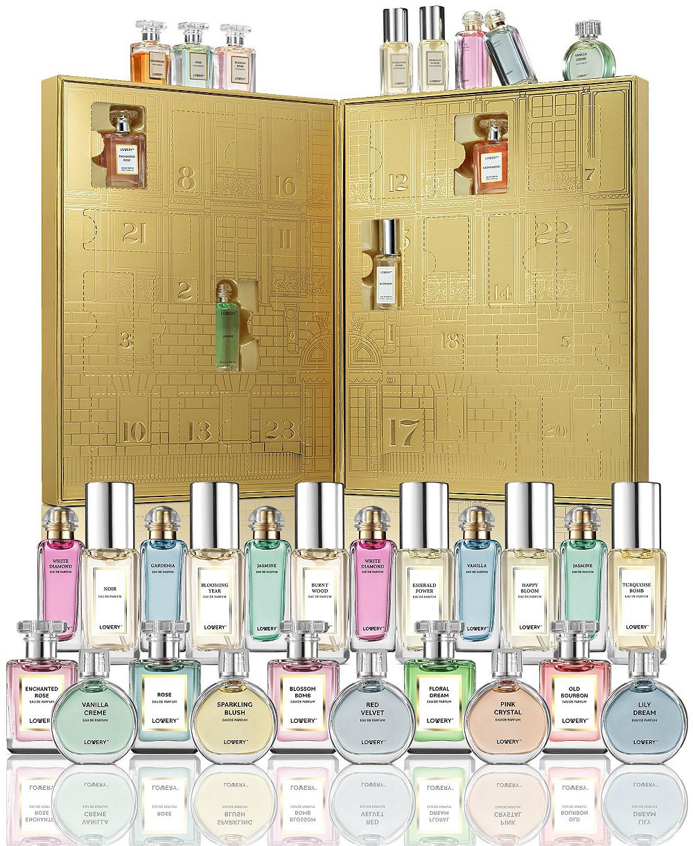 Lovery 24-Pc. Perfume Advent Calendar Set - Limited Edition Premium Eau de Parfum Gift Set