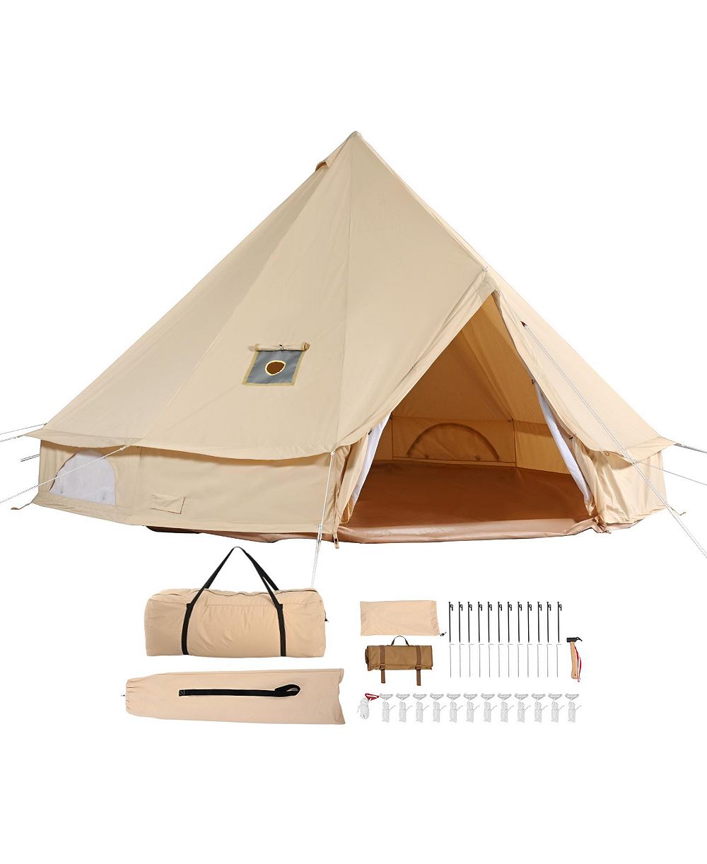 Палатка VEVOR Canvas Bell Tent с отверстием для печи