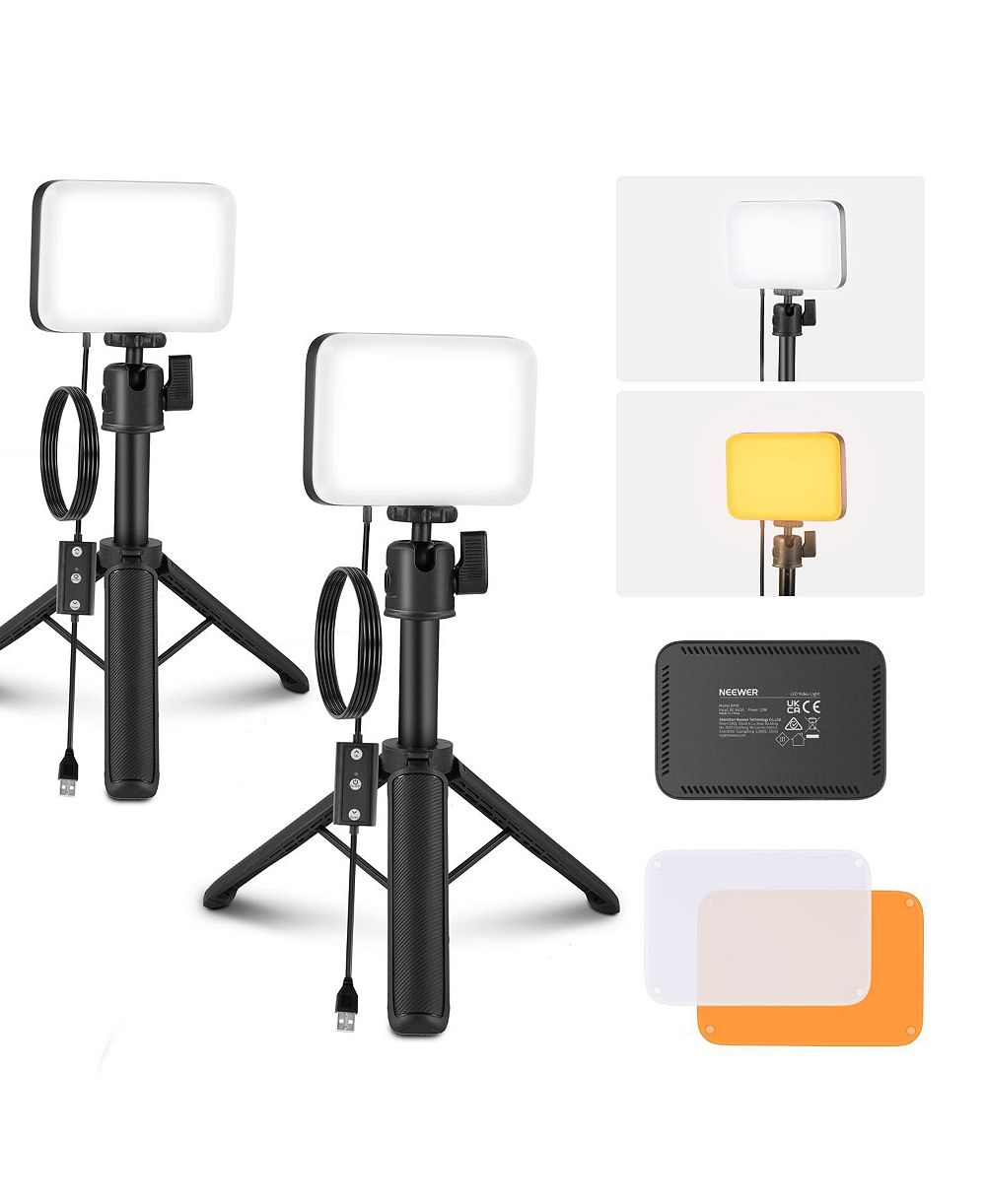 Neewer BP66 2-Light USB-Powered LED Video Light Kit